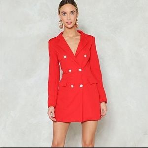 Nasty Gal Blazer Dress Worn Once